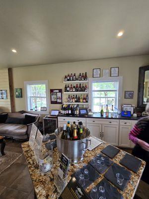 Tasting room