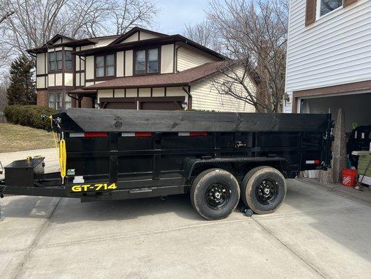 7x14 Dump Trailer 10,000lbs Capacity 
Rentals Available!