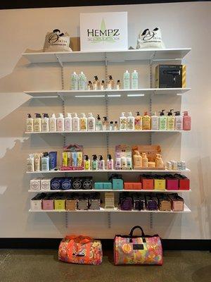 Body lotion and soaps!