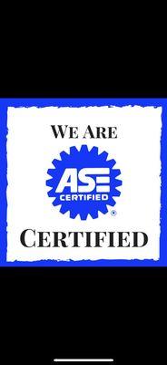 We take pride that everyone is ASE certified in the shop. You deserve the best so we strive to be the best.