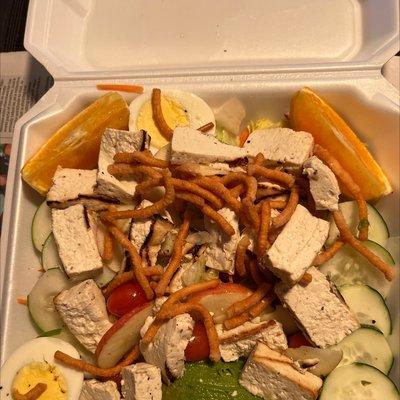 Huge Tofu salad