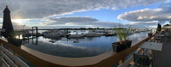 View from the back deck