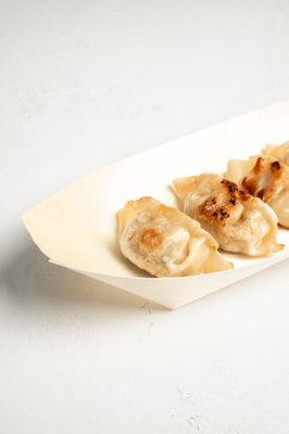 Pork and vegetable dumplings