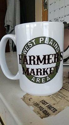 WPAFM is selling signature coffee mugs for only $10 a mug! Mugs donated by PHC Crafts and all proceeds benefit the market.