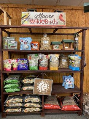 Great selection of Wild Bird Seed and Wild Bird Frequent Buyer Program!