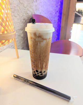 Cream Brulee Dirty Boba