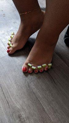 Regular pedicure