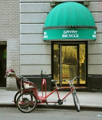 Storefront. You can rent bikes and get tours at Central Park in NYC