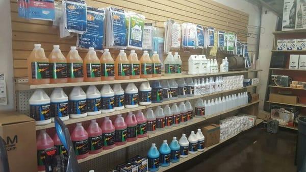 Commercial cleaning supplies