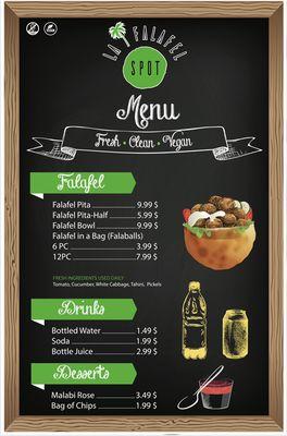 Our Menu