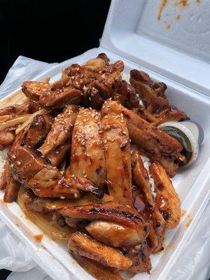 Spicy chicken teriyaki