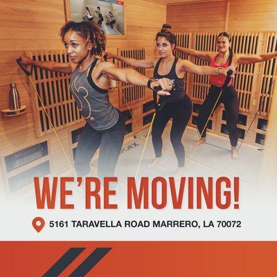 We are so excited to give our members and new clients a BRAND NEW & IMPROVED STUDIO!