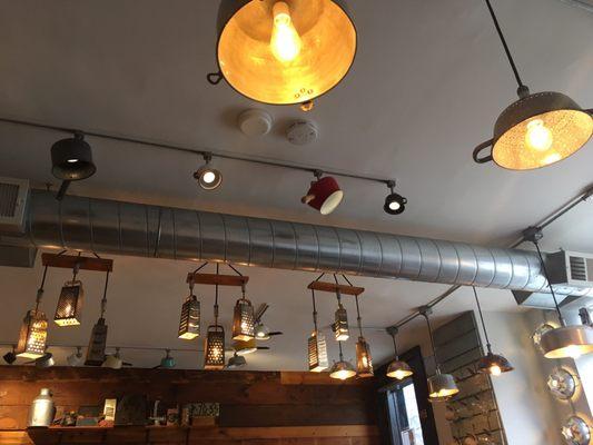 Up-cycled lighting