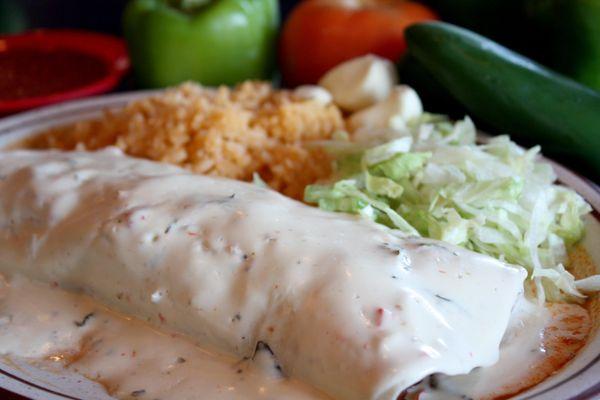 Signature Dish -Monterey Pork Burrito !!