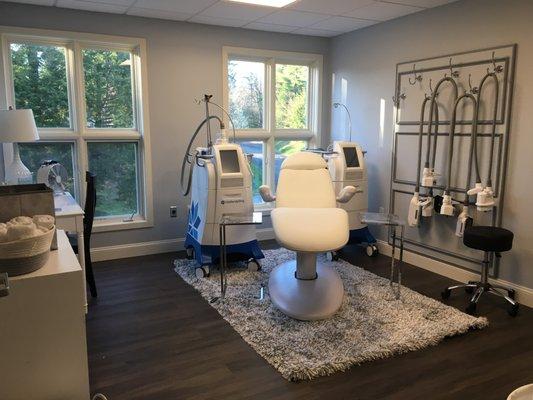 Our CoolSculpting suite.