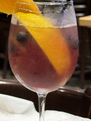 Blueberry sangria