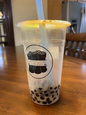 Brown Sugar Milk Tea with Extra Boba