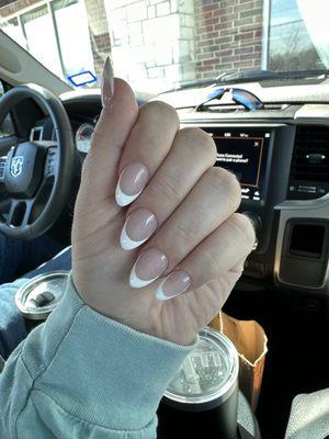 French tip acrylic set