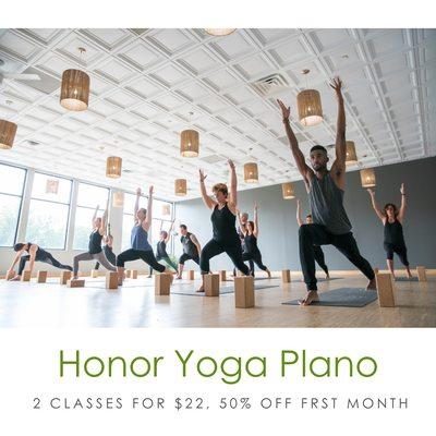 Honor Yoga Plano