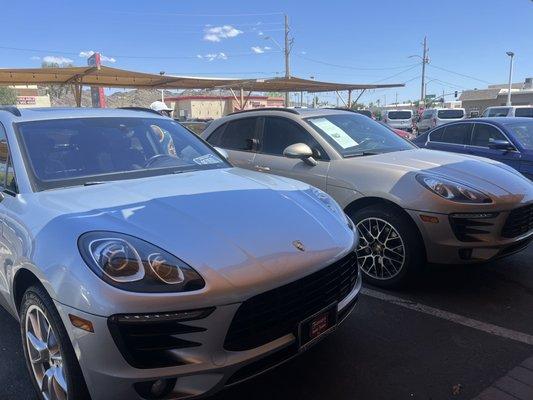 His & Hers Porche Macans