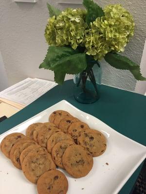 Cookies! Yes, please.