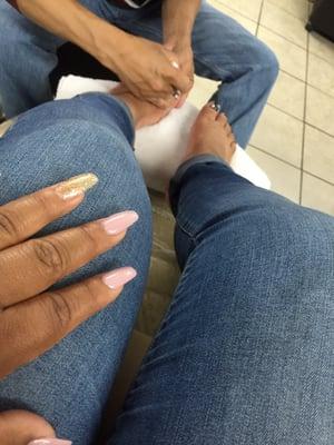 Nails and pedi