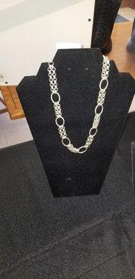 Silver necklace