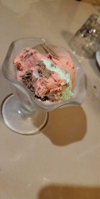 Spumoni icecream