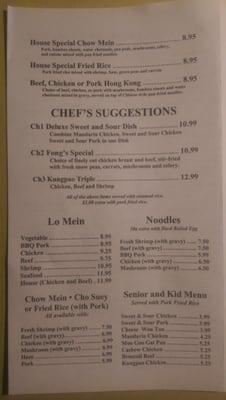 Chef's Suggestions (page 6 of 6)