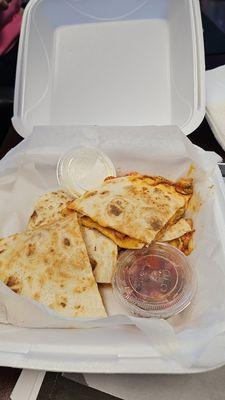 Crawfish Quesadilla