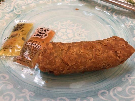 Homemade Pork Egg Roll - disappointing- overcooked and not much filling. Would not order again