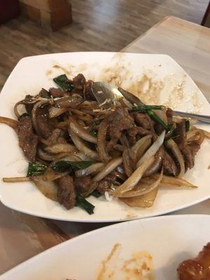 Mongolian Beef...