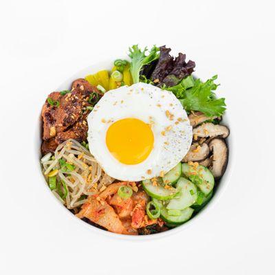 Firecracker pork bowl