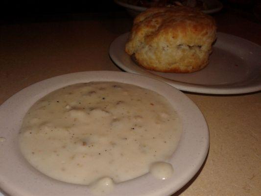 Biscuit and Sausage Gravy