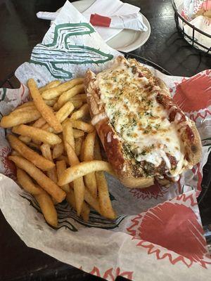 Clodhopper Meatball Sandwich