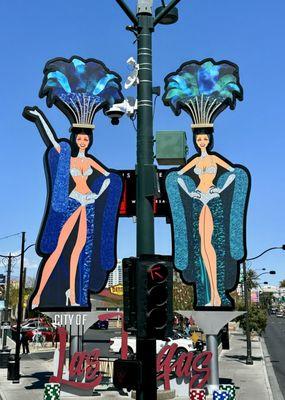 04.06.24 Las Vegas Boulevard Showgirls located on Las Vegas Blvd at the base of the Strat Hotel