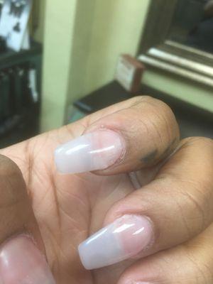 Horrible nails lifting after 1 day