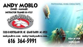 Contact Moby's for SCUBA