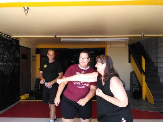 Recent Women's Self Defense Class