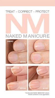 Natural nails naked manicure by Zoya