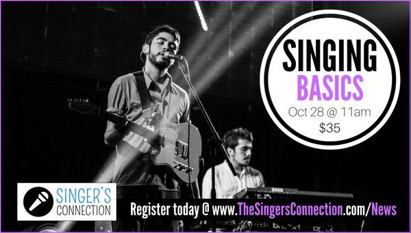 Register today at www.TheSingersConnection.com/News!