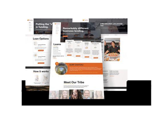 Website Design & Brand Messaging for local lending institution, Colorado Lending Source.