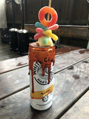 Sweet and spicy white claw