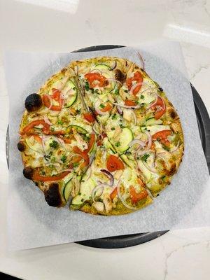 10" pesto pizza