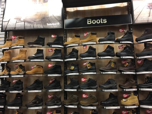 Boots section