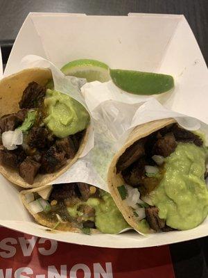 Carne asada street tacos