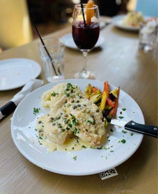 Chicken Piccata Sangria