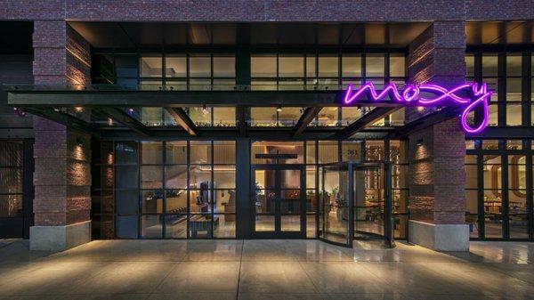 The brand-new Moxy Williamsburg in Brooklyn