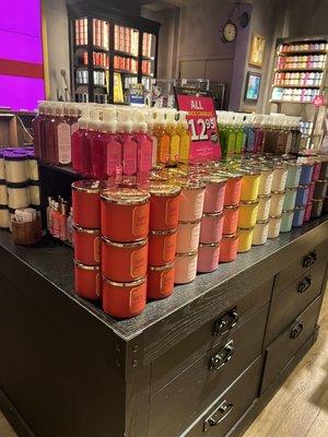 Candle & Hand Soap Display