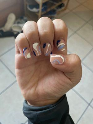 My nails from rock star nails and spa